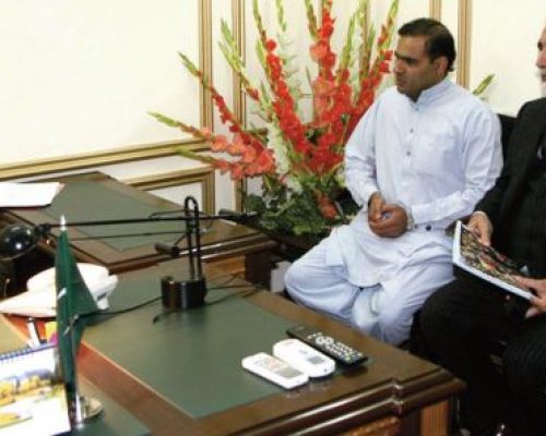 Meeting with Mian Shehbaz Sharif to discuss bilateral ties between UK and Pakistan with a focus on higher education and countering extremism.