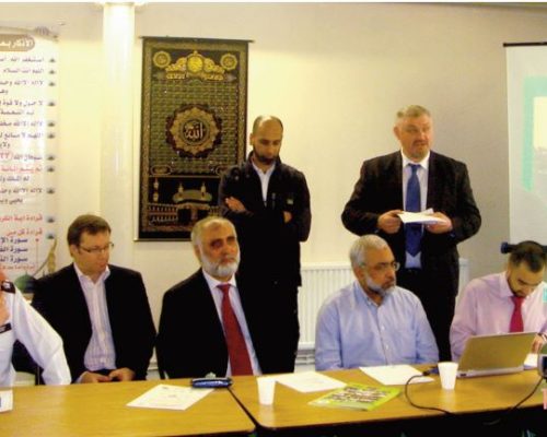 Speaking at the conference titled “How Cross-Borough Engagement Could Enhance Community Cohesion” in London aimed at preventing extremism alongside the Home Office and Lambeth Metropolitan Police Service arranged at Khatme Nubuwwat Centre.